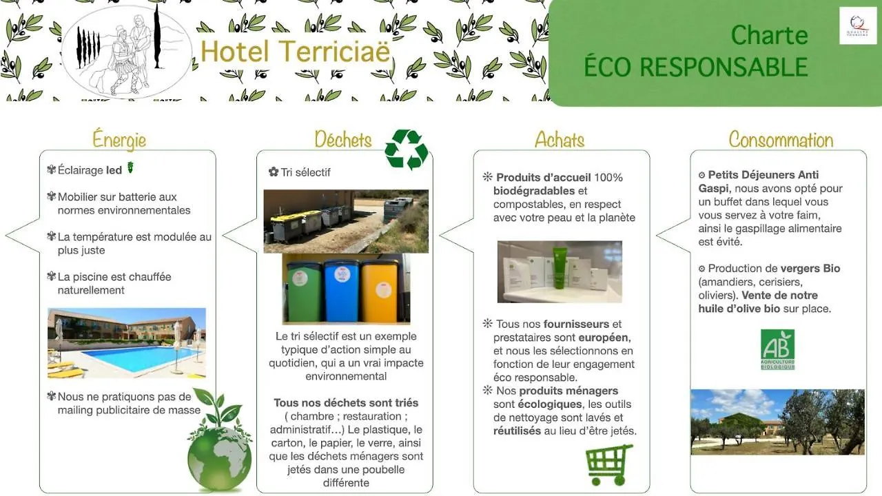 Hotel Terriciae Aux Portes De Maussane Les Alpilles